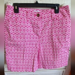 Shorts (pink geometric)